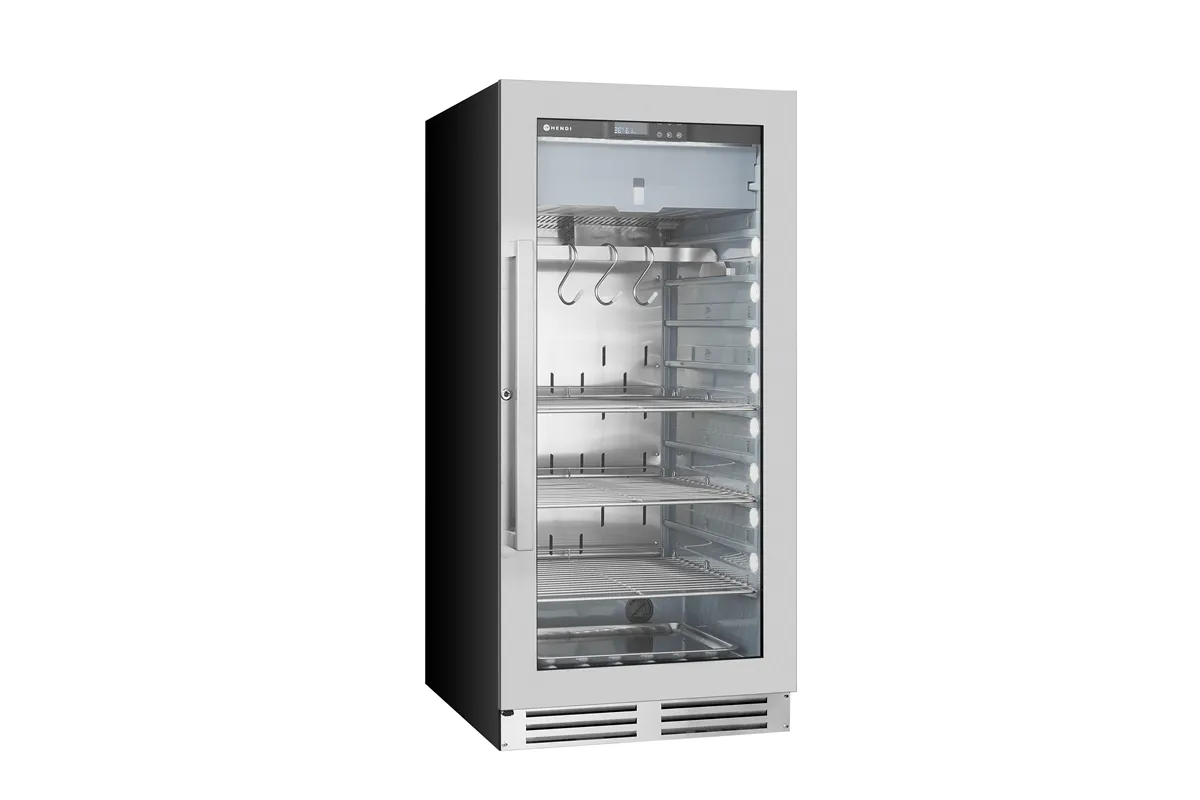 Szafa do sezonowania mięsa, 233L, 220-240V/170W, 595x760x1270mm Hendi 221433
