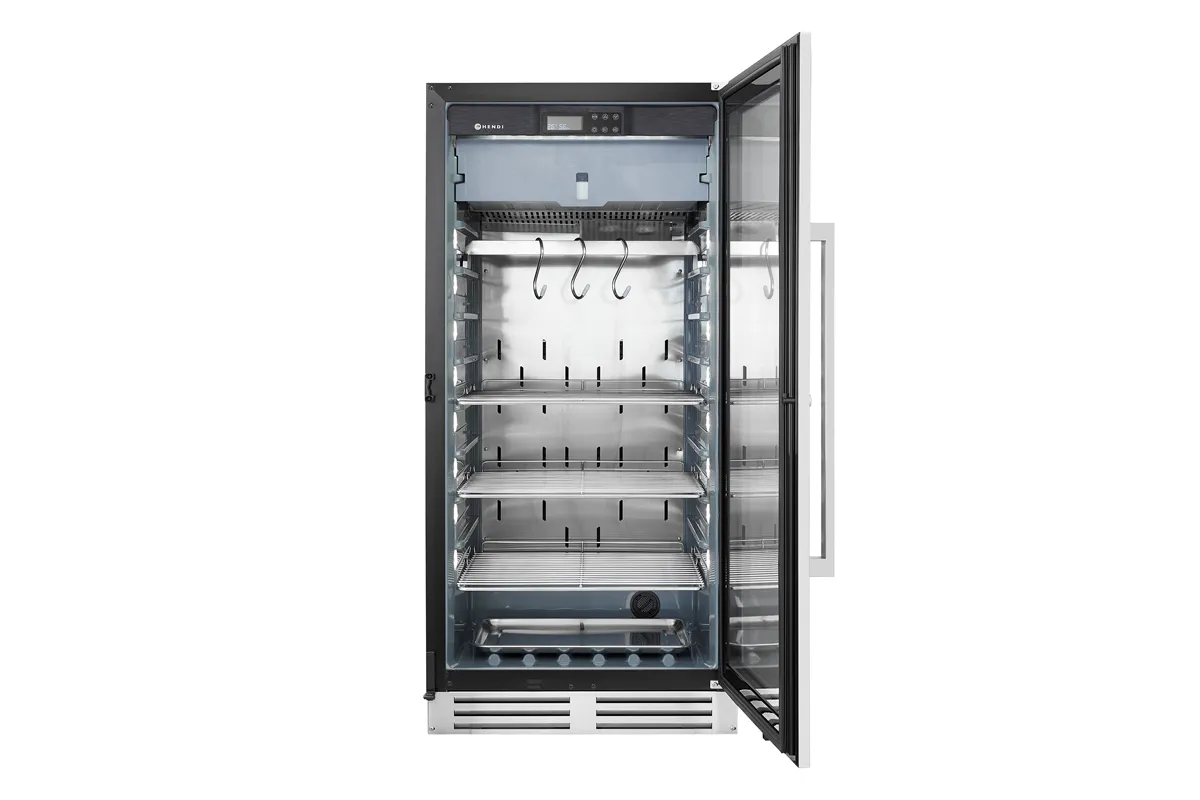 Szafa do sezonowania mięsa, 233L, 220-240V/170W, 595x760x1270mm Hendi 221433