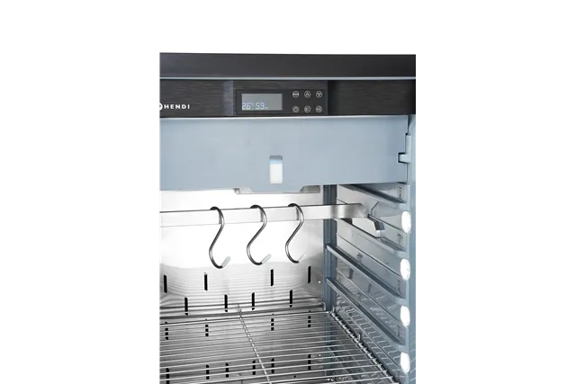 Szafa do sezonowania mięsa, 233L, 220-240V/170W, 595x760x1270mm Hendi 221433 Szafa do sezonowania mięsa, 233L, 220-240V/170W, 595x760x1270mm Hendi 221433