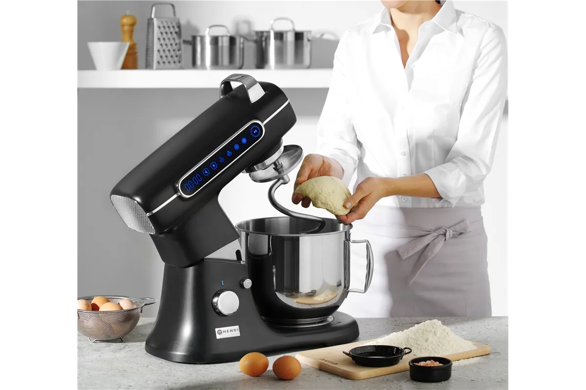Blackbolt mikser planetarny HENDI, 7L, czarny, 220-240V/1500W, 460x310x379mm Hendi 221570