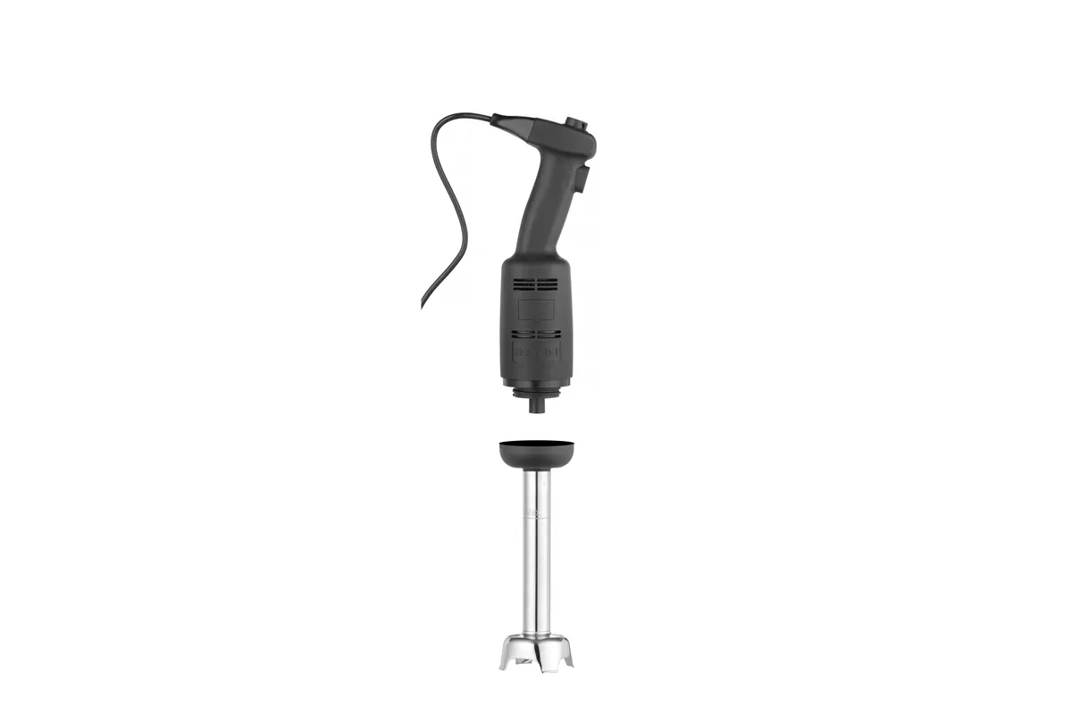 Mikser ręczny 160 ze zmienną prędkością, Kitchen Line, czarny, 230V/270W, 140x76x503mm Hendi 222140