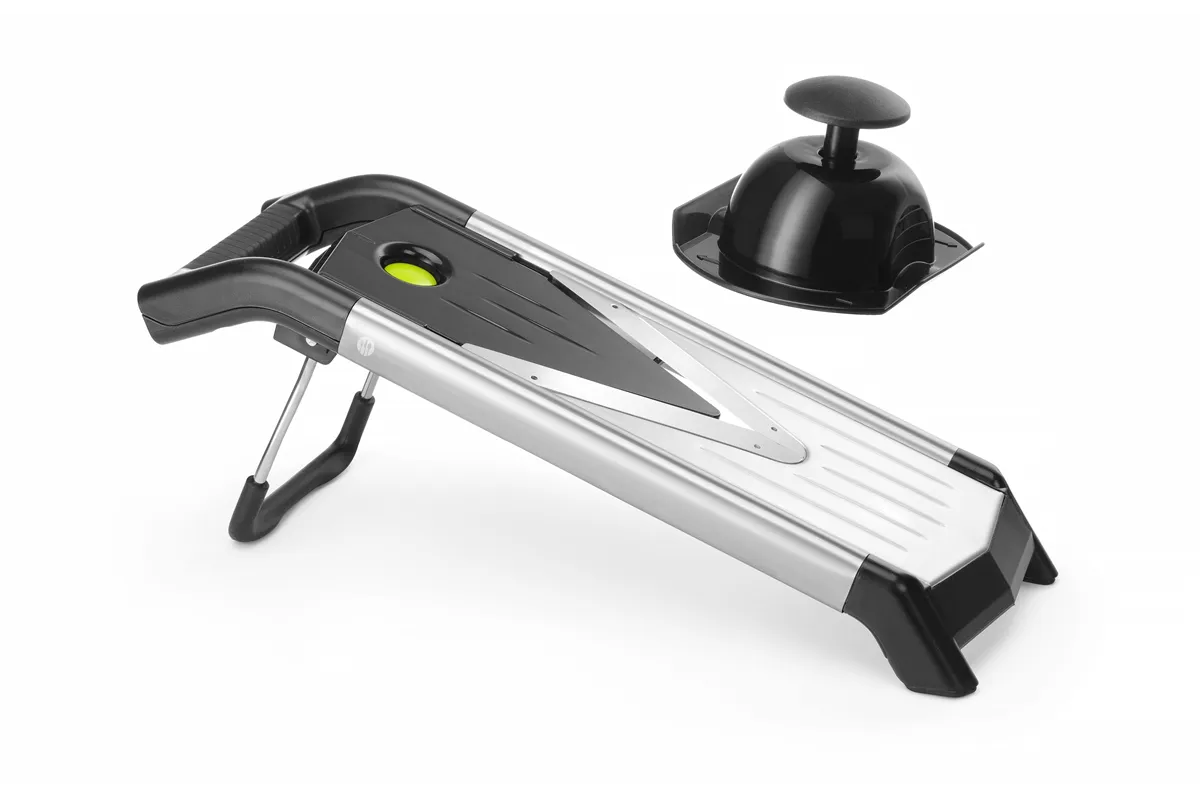 Mandolina typ V, czarny, 405x135x145mm Hendi 222676