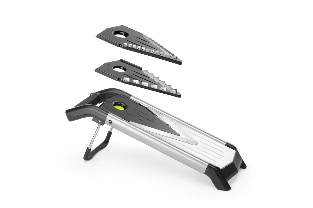 Mandolina typ V, czarny, 405x135x145mm Hendi 222676