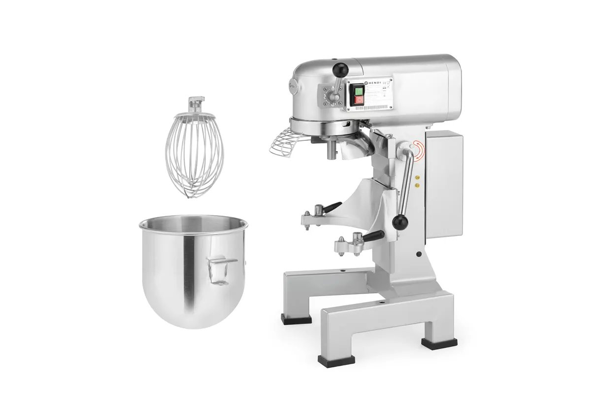 Mikser planetarny, Kitchen Line, 20L, 230V/1100W, 496x570x880mm Hendi 222843
