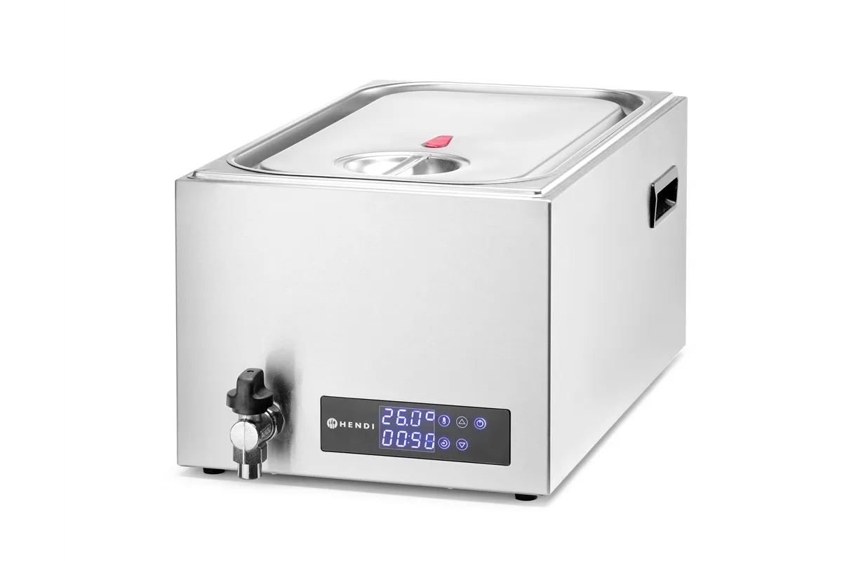 Urządzenie do sous vide GN 1/1, 20L, 230V/600W, 350x680x275mm Hendi 225448