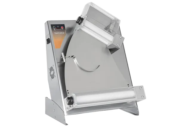 Wałkownica elektryczna do ciasta „Touch and Go” 400, waga porcji ciasta 0,21-0,70 kg, 230V/250W, 585x435x790mm Hendi 226605