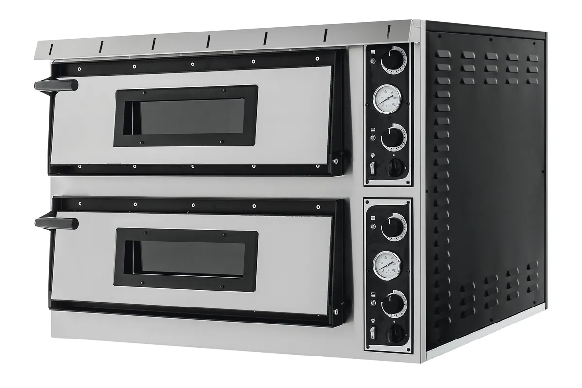 Piec do pizzy Plus XL, 2 komory, 400V/12000W, 1000x844x745mm Prismafood 226759