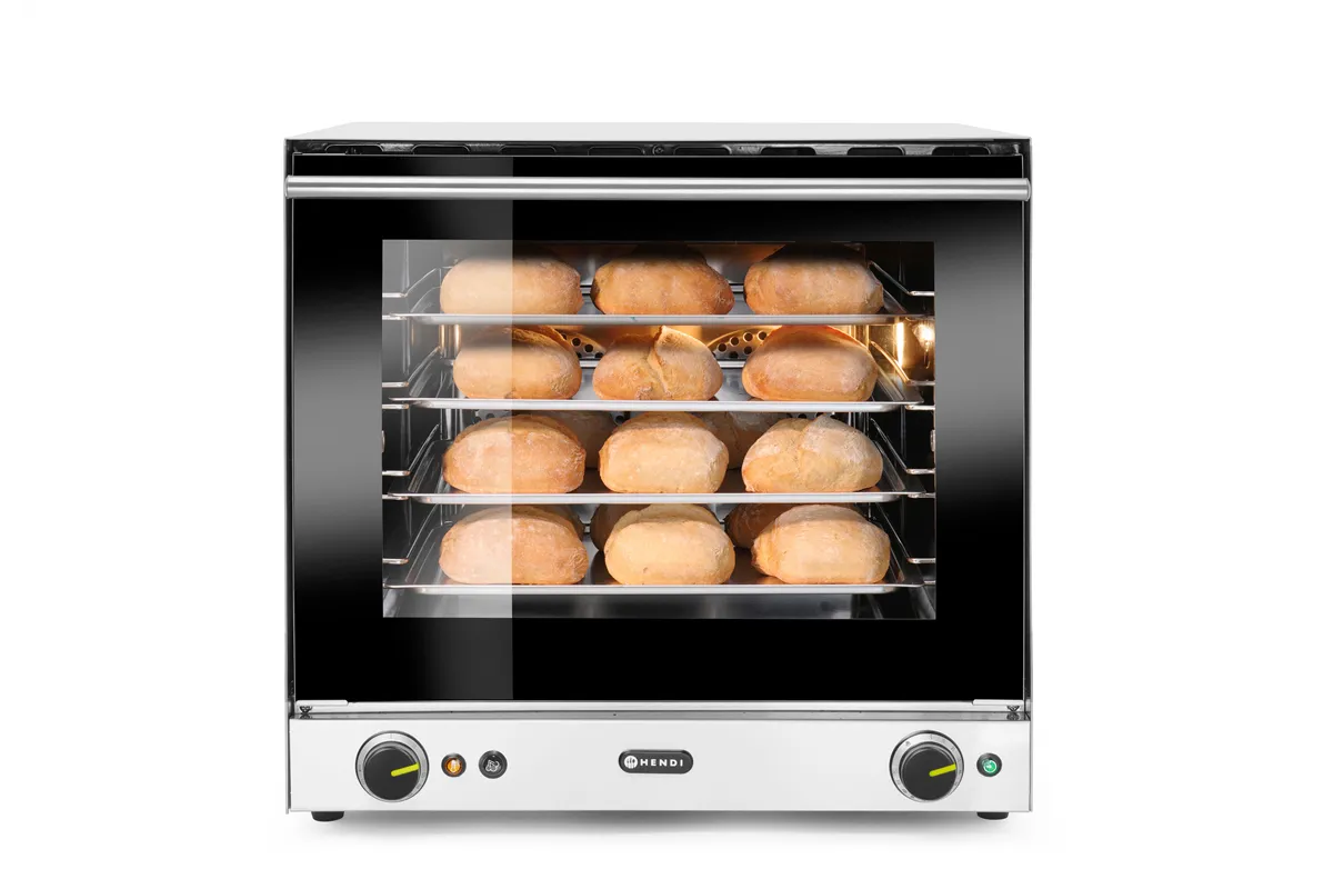 Piec konwekcyjny z nawilżaniem H90S, 62L, 220-240V/2670W, 595x595x570mm Hendi 227077