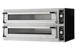 Piec do pizzy Trays 66L Glass, 2 komory, 400V/20400W, 1500x964x745mm Prismafood 227350