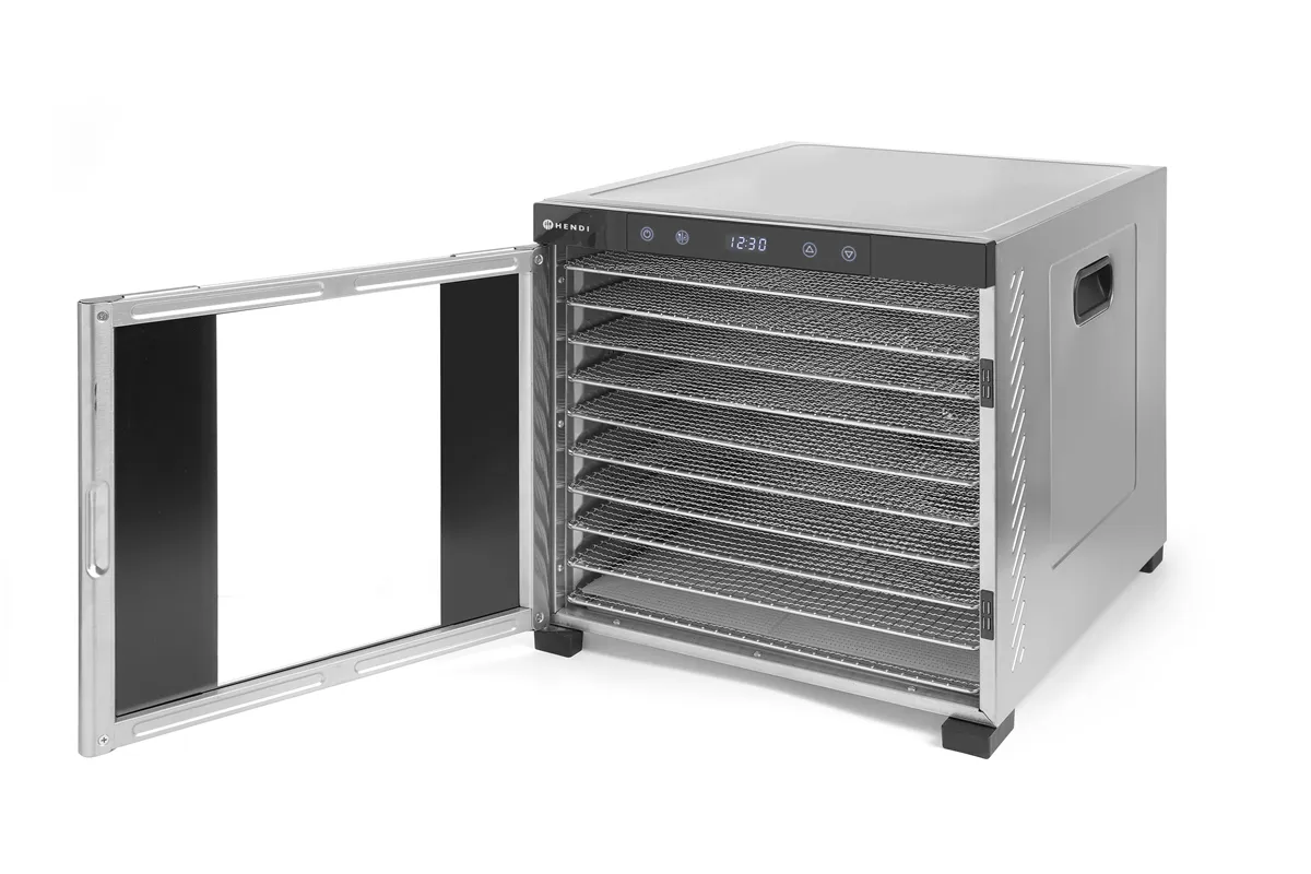 Suszarka do żywności Profi Line, Profi Line, 10 tac, 230V/1000W, 430x550x416mm Hendi 229026