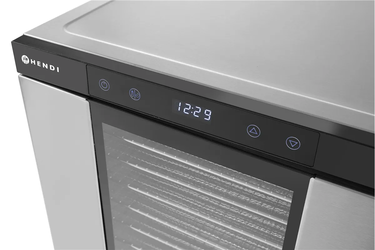 Suszarka do żywności Profi Line, Profi Line, 10 tac, 230V/1000W, 430x550x416mm Hendi 229026