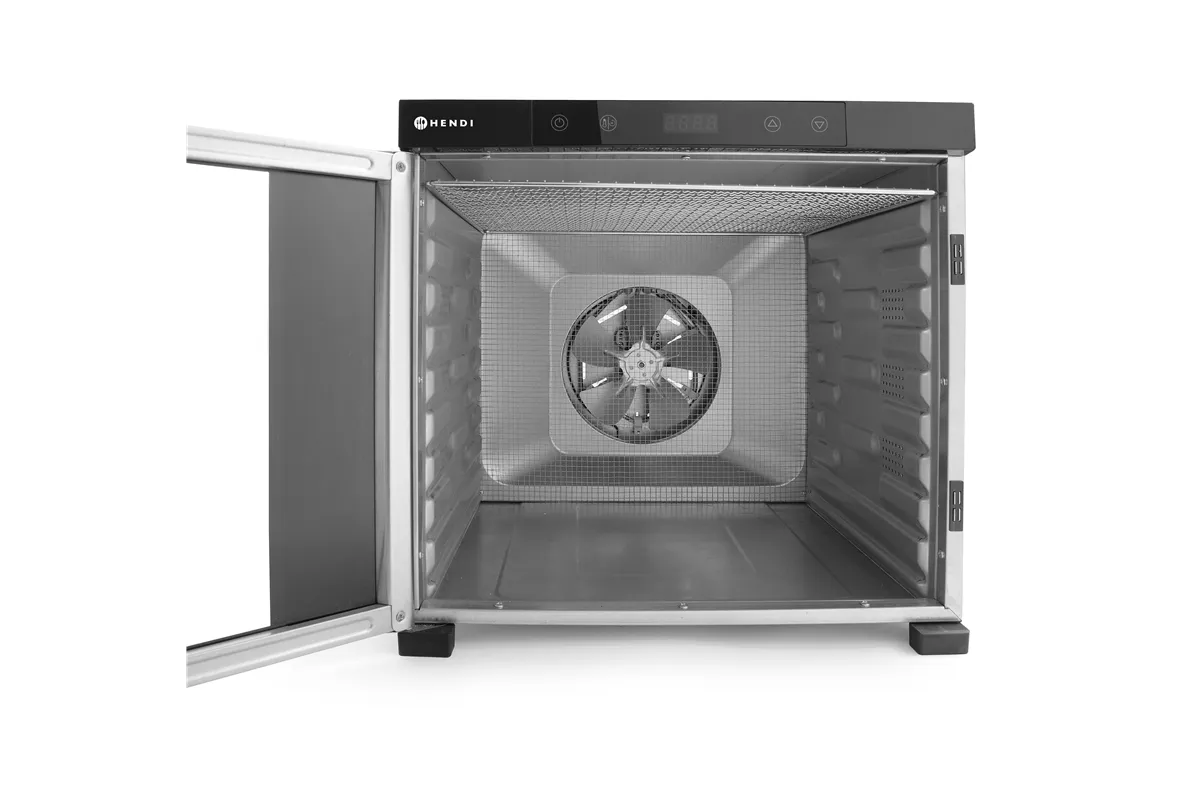 Suszarka do żywności Profi Line, Profi Line, 10 tac, 230V/1000W, 430x550x416mm Hendi 229026