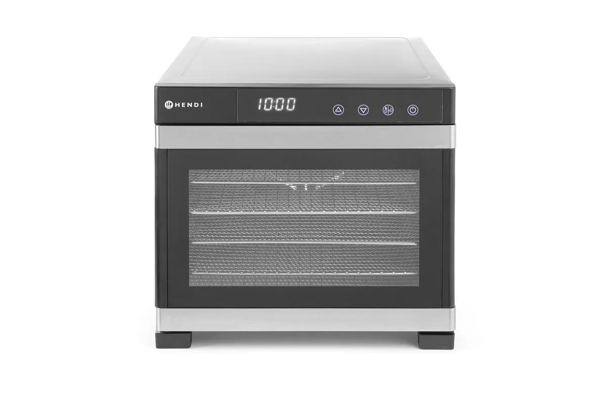 Suszarka do żywności, Profi Line, 6 tac, 230V/650W, 342x485x309mm Hendi 229033