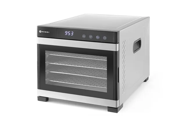 Suszarka do żywności, Profi Line, 6 tac, 230V/650W, 342x485x309mm Hendi 229033 Suszarka do żywności, Profi Line, 6 tac, 230V/650W, 342x485x309mm Hendi 229033