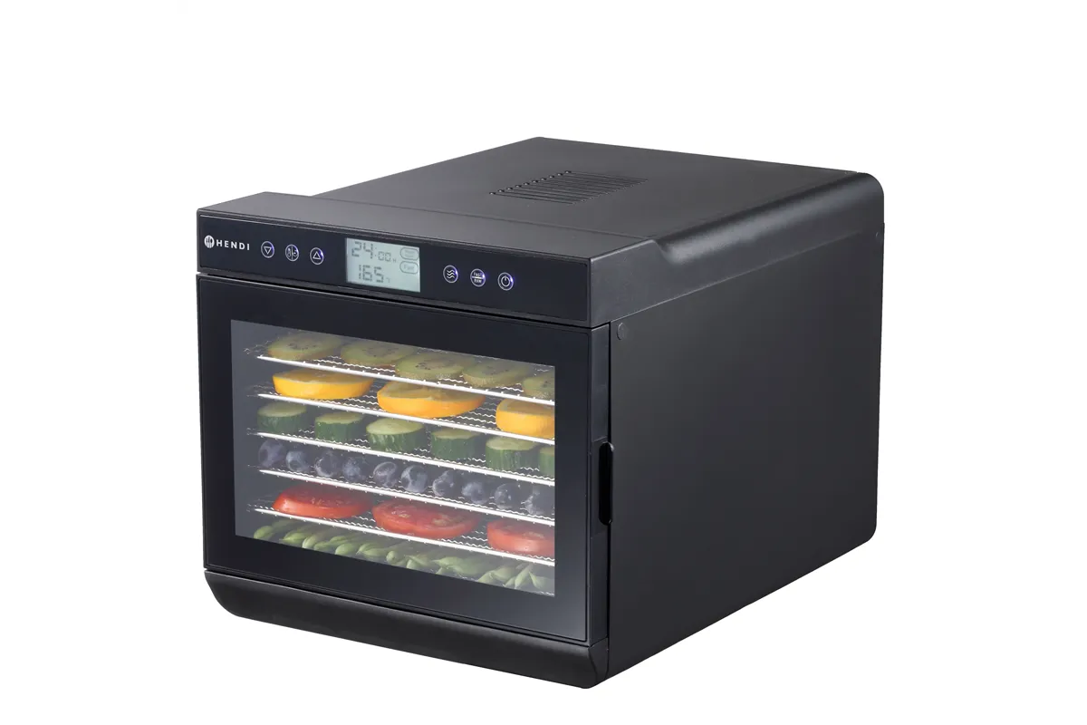 Suszarka do żywności, Kitchen Line, 7 rusztów, 230V/500W, 347x505x320mm Hendi 229064