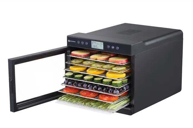 Suszarka do żywności, Kitchen Line, 7 rusztów, 230V/500W, 347x505x320mm Hendi 229064