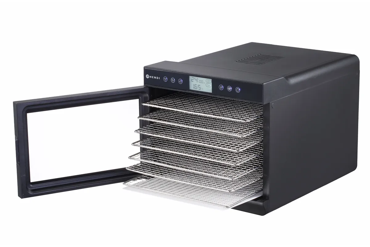 Suszarka do żywności, Kitchen Line, 7 rusztów, 230V/500W, 347x505x320mm Hendi 229064