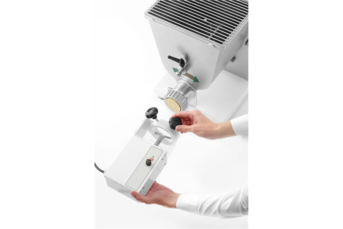 Nóż elektryczny do odcinania kawałków wyciskanego makaronu, 240x110x70mm Hendi 229330