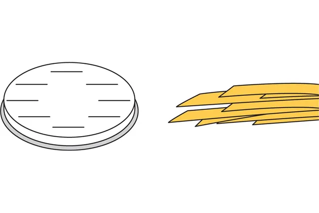 Końcówka do makaronu - Fettuccine Hendi 229354