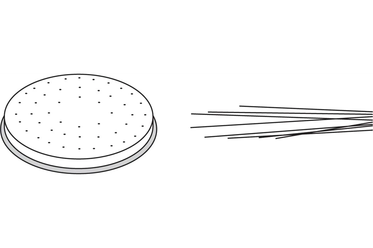 Końcówka do makaronu - Capelli d’angelo Hendi 229408