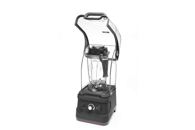 Blender barmański z obudową wyciszającą, 2,5L, czarny, 220-240V/1680W, 250x300x540mm Hendi 230688