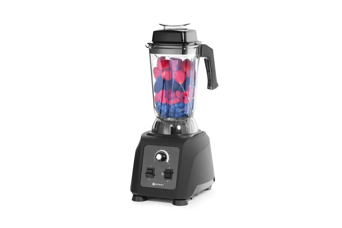 Blender barmański, 2,5L, czarny, 220-240V/1680W, 320x250x532mm Hendi 230718