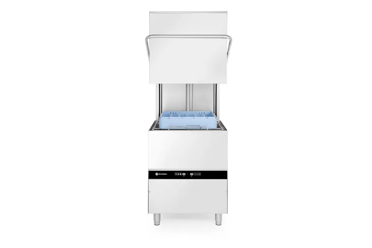 Zmywarka kapturowa do naczyń – sterowana elektronicznie, 750x880x1412mm Hendi 231340
