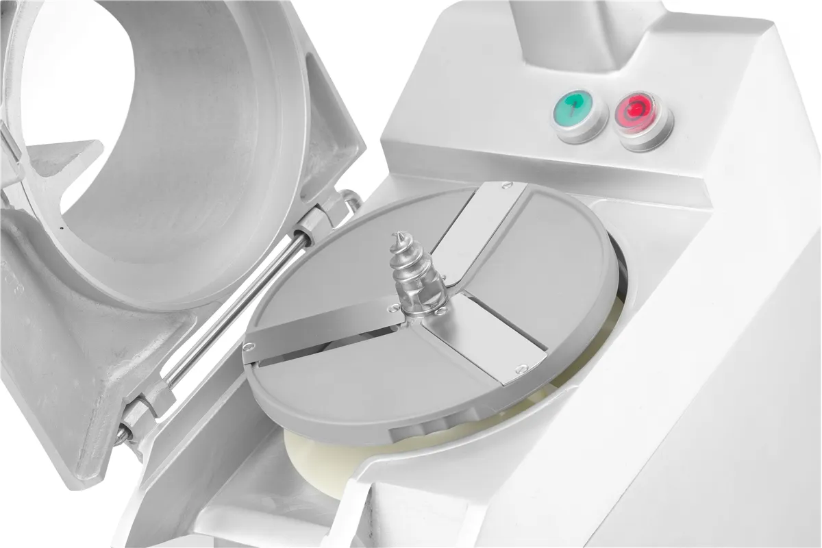 Szatkownica elektryczna z dużym otworem wlotowym z zestawem 5 tarcz, 230V/750W, 574x250x472mm Hendi 231852