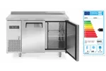 Stół mroźniczy 2-drzwiowy z agregatem bocznym, Kitchen Line, 166L, 230V/550W, 1200x600x886mm Arktic 233351
