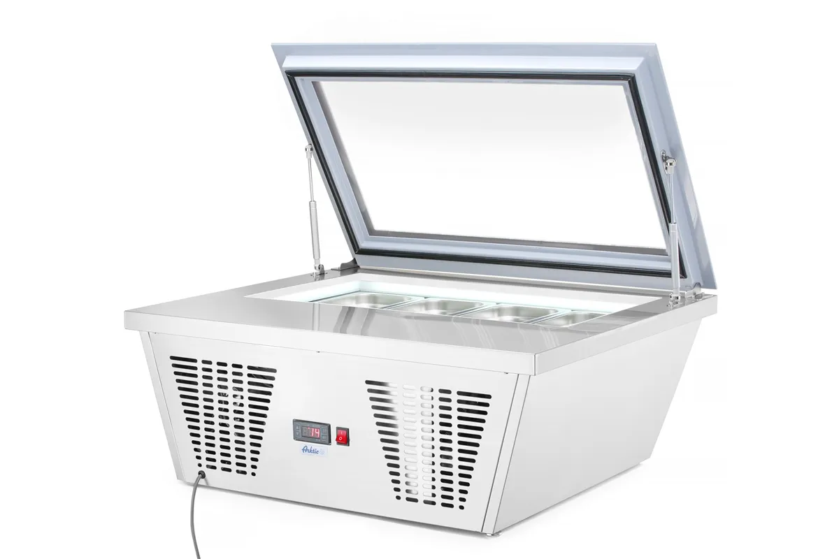 Witryna mroźnicza nastawna, 220-240V/210W, 867x735x373mm Arktic 233689