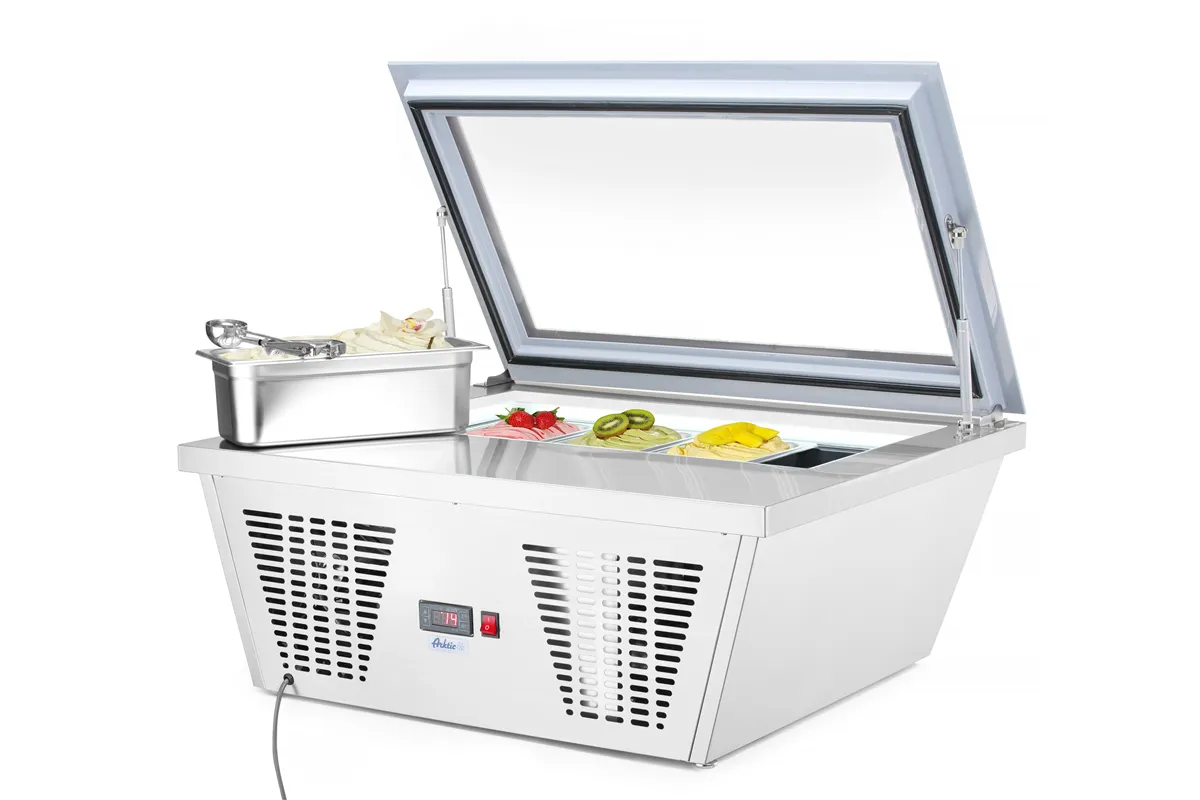 Witryna mroźnicza nastawna, 220-240V/210W, 867x735x373mm Arktic 233689