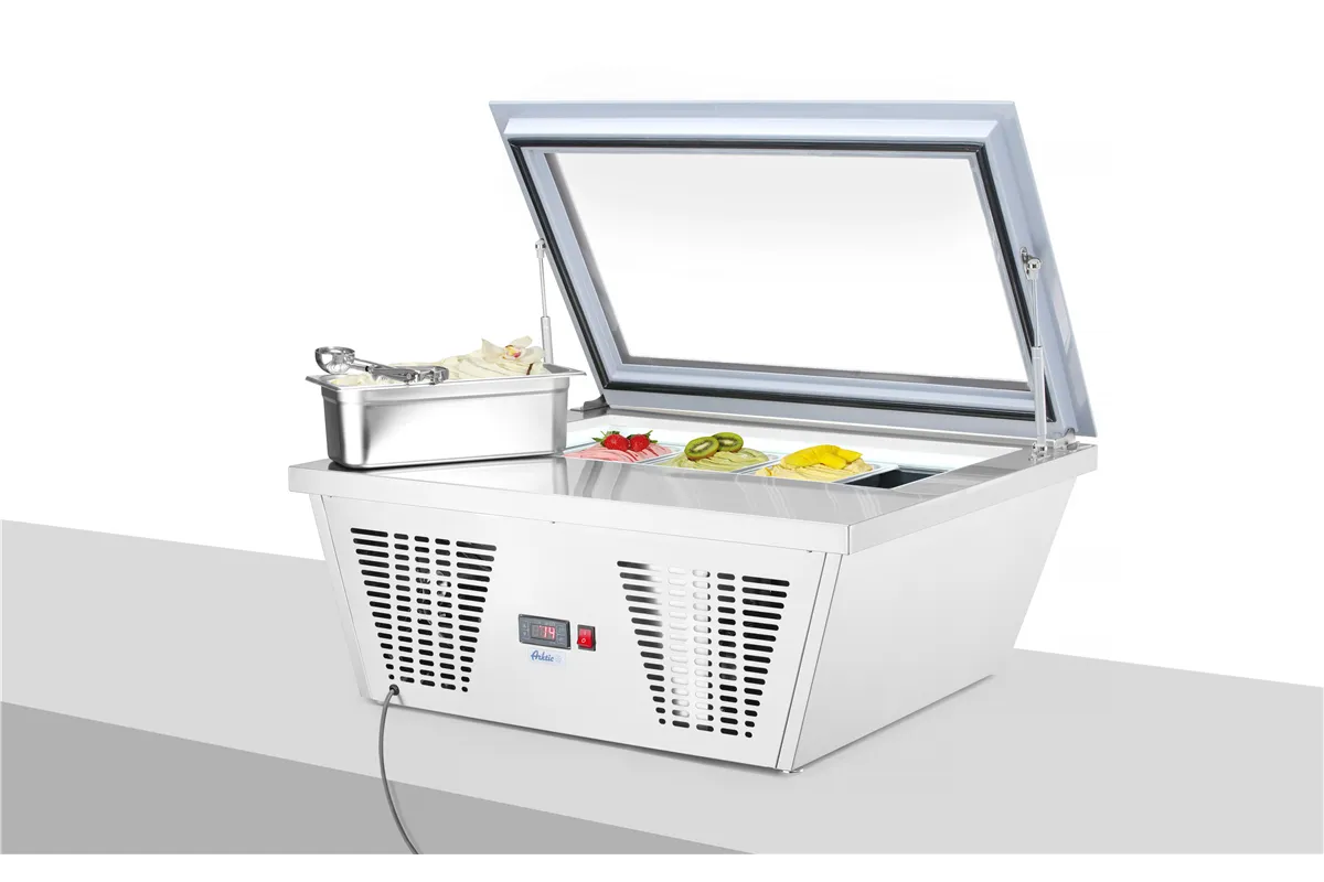 Witryna mroźnicza nastawna, 220-240V/210W, 867x735x373mm Arktic 233689