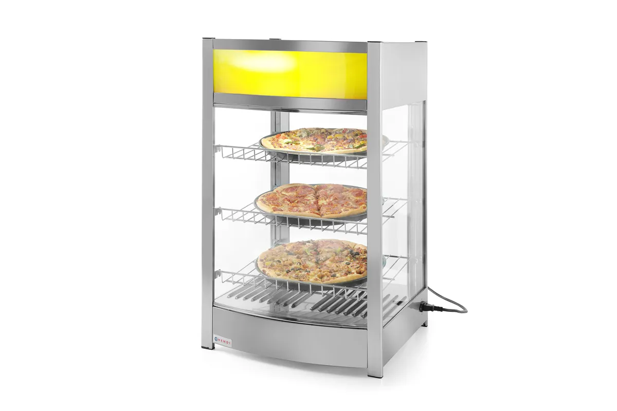 Witryna grzewcza nastawna, 97 litrów, 230V/800W, 460x467x785mm Hendi 233740