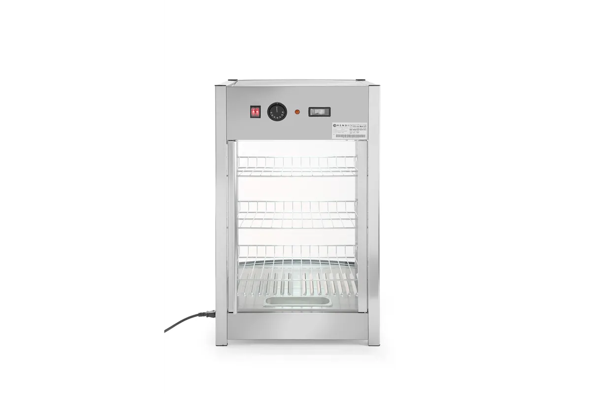 Witryna grzewcza nastawna, 97 litrów, 230V/800W, 460x467x785mm Hendi 233740