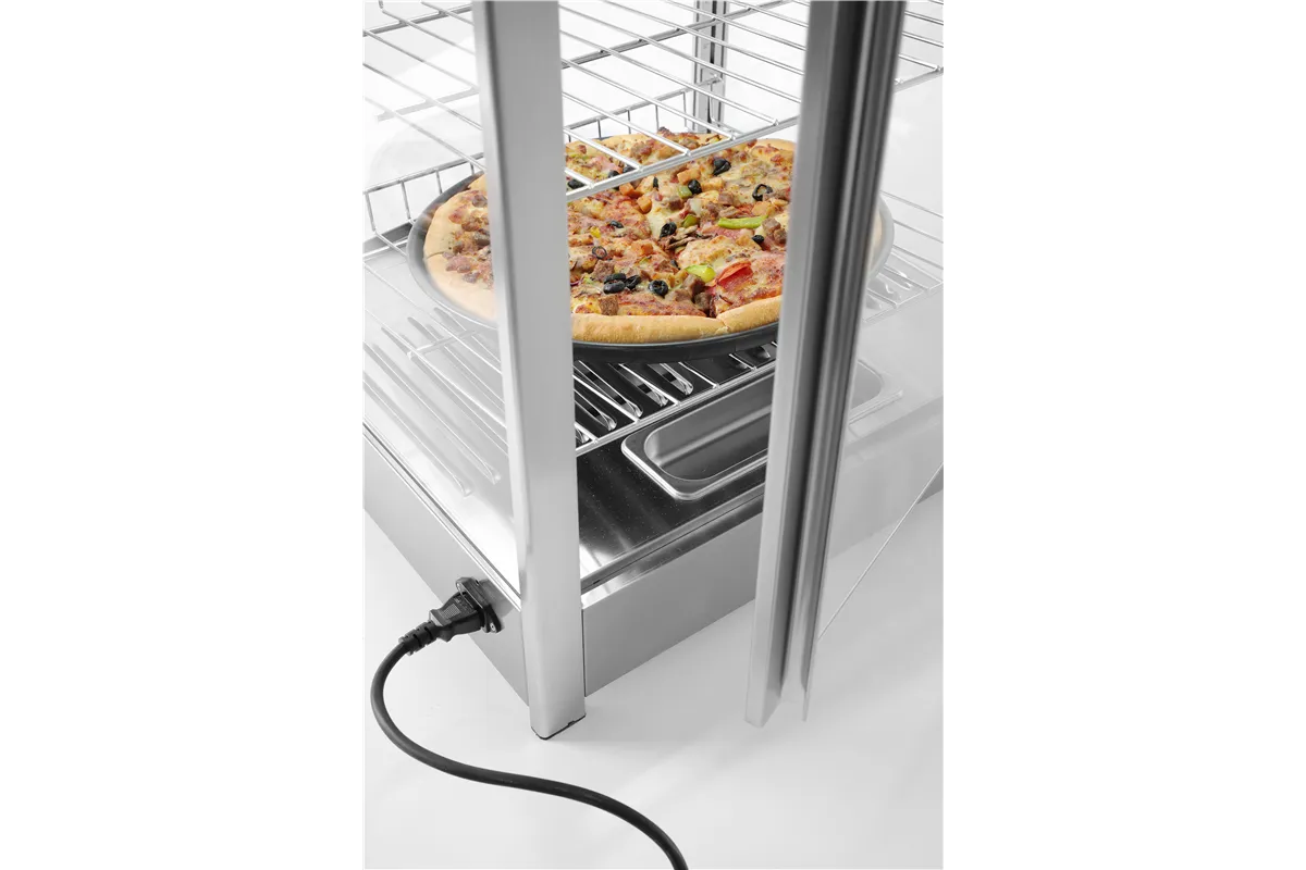 Witryna grzewcza nastawna, 97 litrów, 230V/800W, 460x467x785mm Hendi 233740