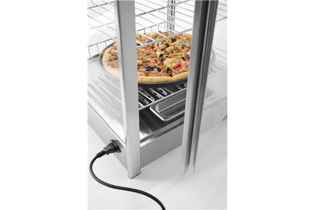 Witryna grzewcza nastawna, 97 litrów, 230V/800W, 460x467x785mm Hendi 233740 Witryna grzewcza nastawna, 97 litrów, 230V/800W, 460x467x785mm Hendi 233740