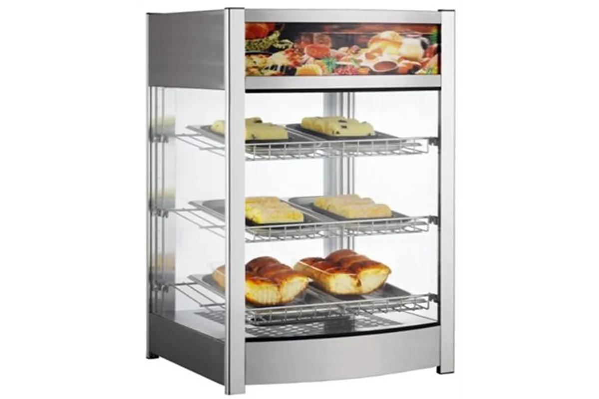 Witryna grzewcza nastawna, 97 litrów, 230V/800W, 460x467x785mm Hendi 233740