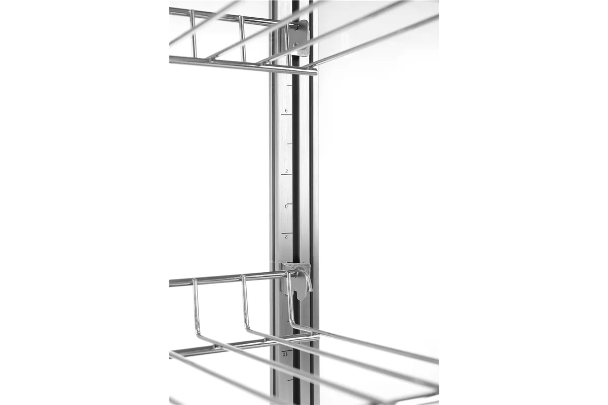 Witryna grzewcza nastawna, 97 litrów, 230V/800W, 460x467x785mm Hendi 233740