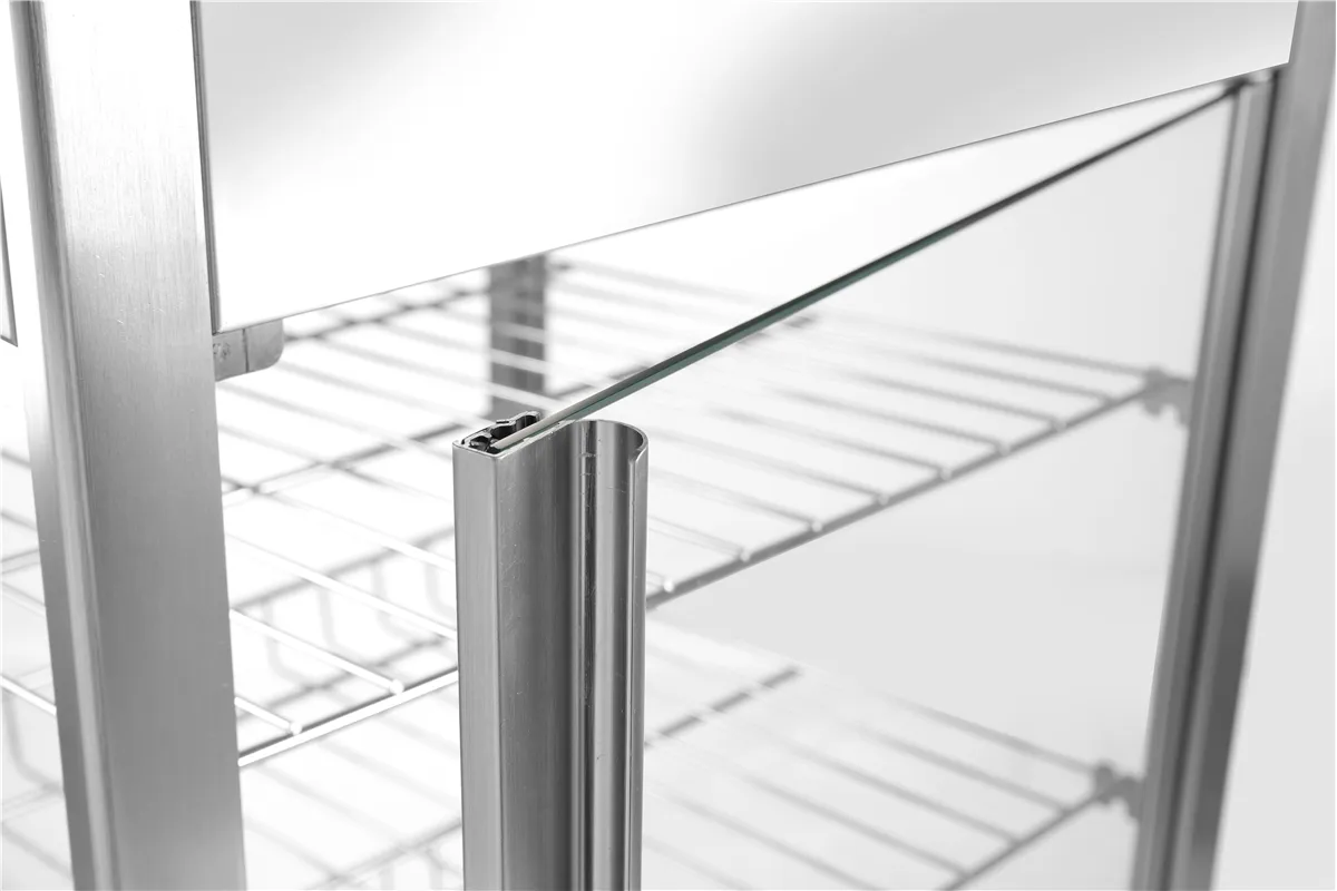 Witryna grzewcza nastawna, 97 litrów, 230V/800W, 460x467x785mm Hendi 233740