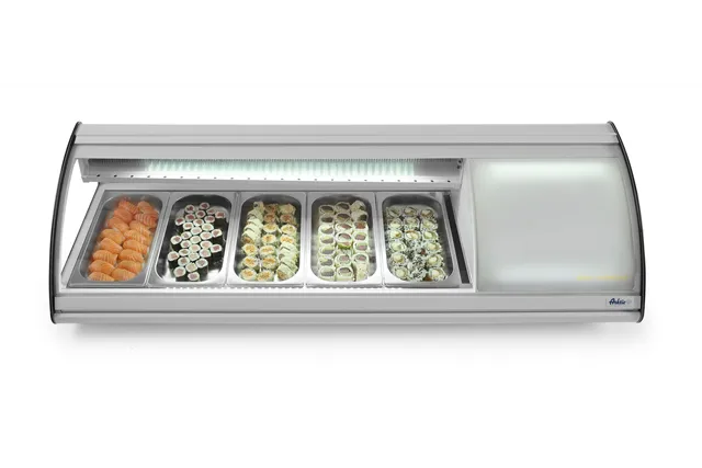 Witryna chłodnicza 5x GN 1/3, 230V/160W, 1307x445x327mm Arktic 233757