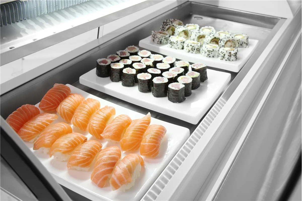 Witryna chłodnicza 5x GN 1/3, 230V/160W, 1307x445x327mm Arktic 233757