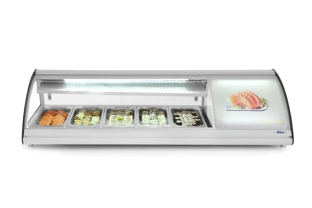 Witryna chłodnicza 5x GN 1/3, 230V/160W, 1307x445x327mm Arktic 233757