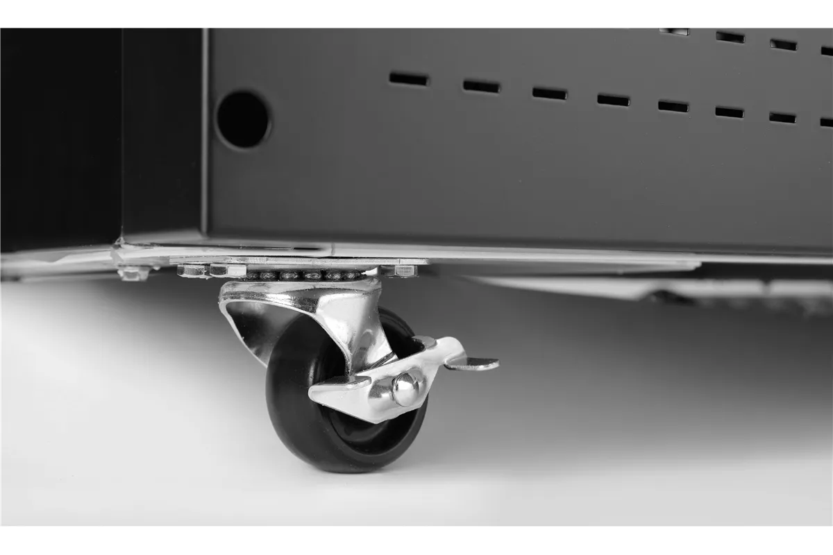 Lodówka barowa z podświetlanym panelem, 2-drzwiowa, 512L, czarny, 220-240V/510W, 1120x585x1900mm Arktic 233795