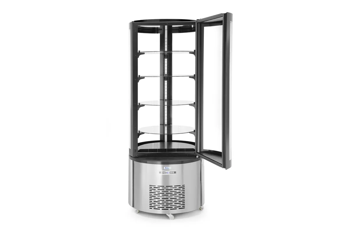 Witryna chłodnicza okrągła, 360L, 220-240V/460W, ⌀680x1755mm Arktic 233832
