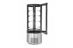 Witryna chłodnicza okrągła, 360L, 220-240V/460W, ⌀680x1755mm Arktic 233832