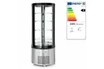 Witryna chłodnicza okrągła, 360L, 220-240V/460W, ⌀680x1755mm Arktic 233832