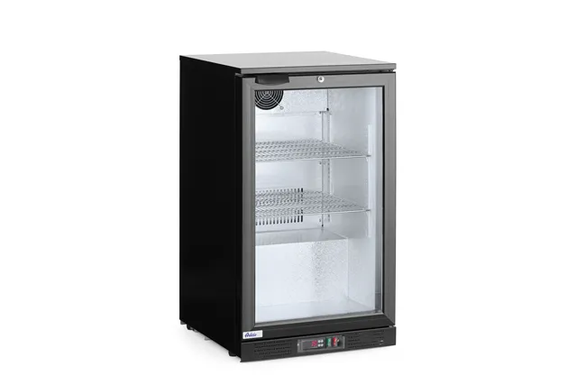 Lodówka barowa 1-drzwiowa, 86L, czarny, 220-240V/120W, 500x530x865mm Arktic 233900
