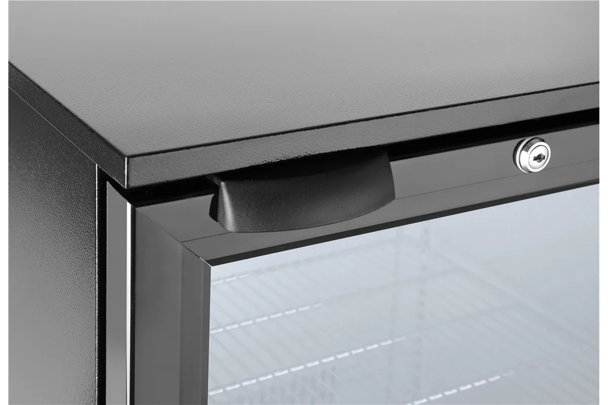 Lodówka barowa 1-drzwiowa, 86L, czarny, 220-240V/120W, 500x530x865mm Arktic 233900