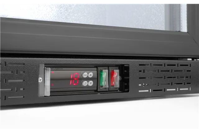 Lodówka barowa 1-drzwiowa, 86L, czarny, 220-240V/120W, 500x530x865mm Arktic 233900