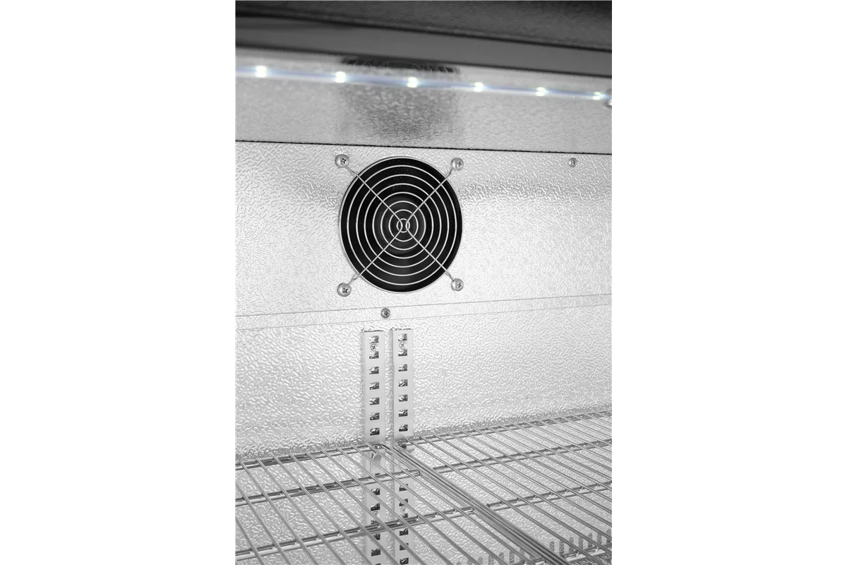 Lodówka barowa 2-drzwiowa, 158L, czarny, 220-240V/160W, 900x530x870mm Arktic 235829